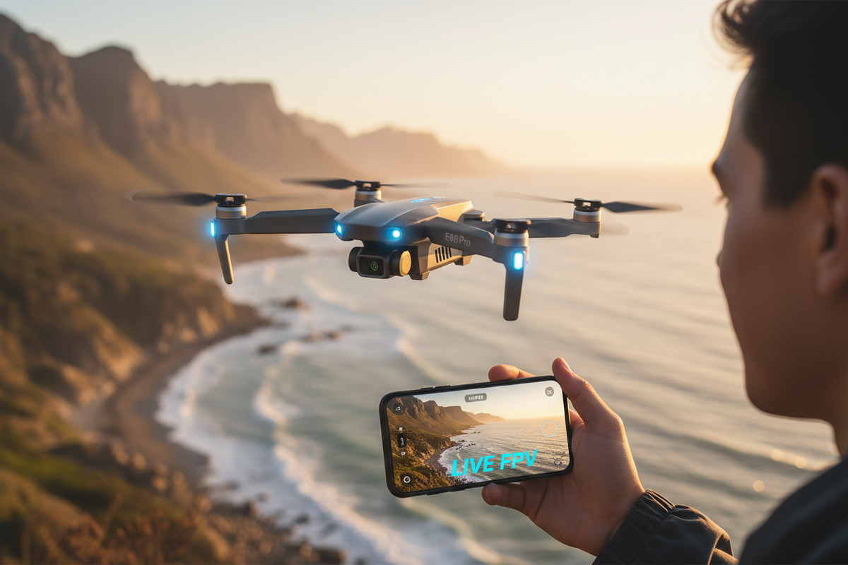E88 Pro Drone Lifestyle